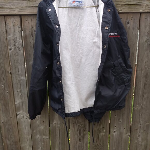 Vintage Nylon Windbreaker Jacket "Benshaw Solid State Motor Control" Size Large - Picture 4 of 9